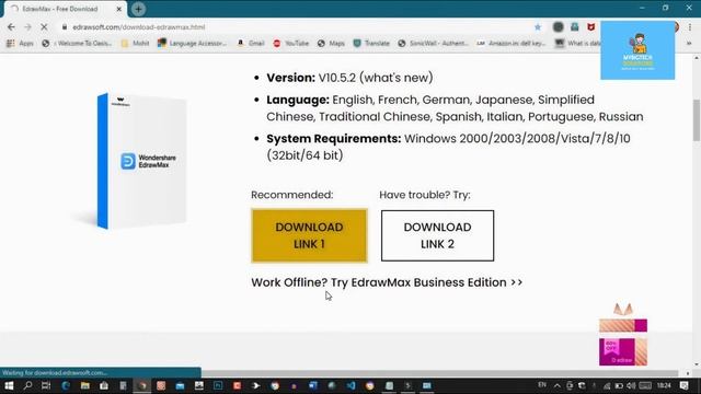 How to Free Download EdrawMax & Install Wondershare EdrawMax for Windows | By MyBigTech Solutions