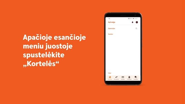Kaip mobiliojoje programėlėje užblokuoti mokėjimo kortelę? смотреть онлайн