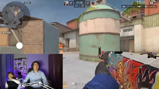 ЗАБУСТИЛ СЫНА В НАПАРНИКАХ! 
Демка standoff2 rutube