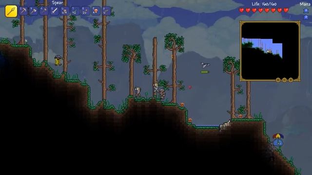 Terraria - Огромное дерево [2]