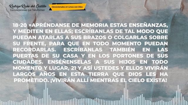 LA BIBLIA EN UN AÑO/Día 183 Deuteronomio: 10-12 смотреть онлайн