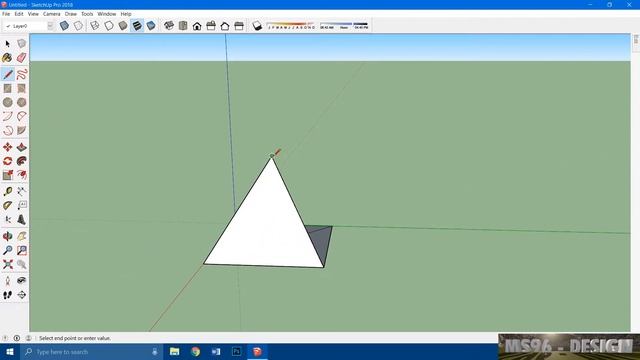 2 Ways to Make Pyramids in SketchUp смотреть онлайн