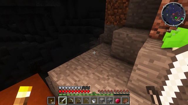 Выживание в minecraft с модами. Шахта. Часть 2