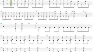 Deathcrush + Mayhem + Drum only + Drum tab