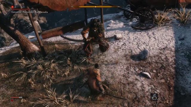 Sekiro - General Naomori Kawarada - HM / Base Vitality & Damage / No upgrades & Skills смотреть онлайн