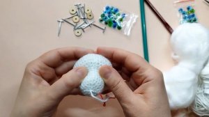 Светящаяся пряжа. Вяжу собаку Баскервиля.