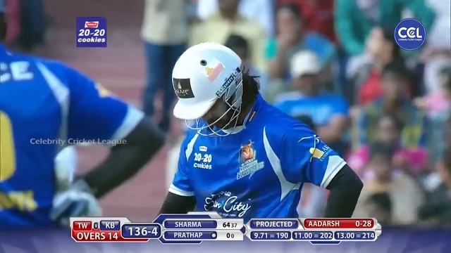 Sai Dharam Tej And Ashwin Babu's Deadly Collision At Boundary Line | CCL смотреть онлайн