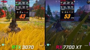 RX 7700 XT vs RTX 3070 // Gaming Test in 10 Games // 1440p // Benchmark