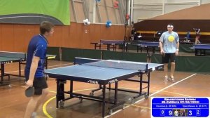Dmitriy OSIPOV vs Anatoliy TREGUBENKO Moscow, Krylatsky Hills, KH-Saturday Table Tennis
