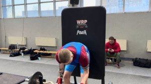 Соревнования WRPF по строгому подъему на бицепс.