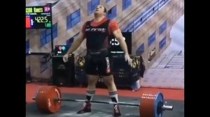 Konstantin Morozov pulling 422.5kg @125kg - New World Record