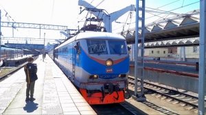 Провожаем легендарный электровоз ЧС-200 в последний путь