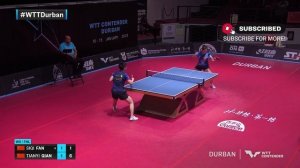 Fan Siqi vs Qian Tianyi | WS Final | WTT Contender Durban 2023