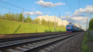 ЧС6-022 с туристическим поездом №930 Москва - Петрозаводск - Сортавала - Москва
