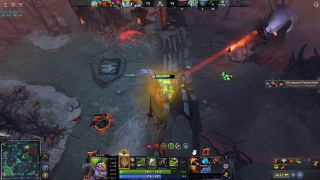 Разношу на пудже через момчик в Dota 2 4часть