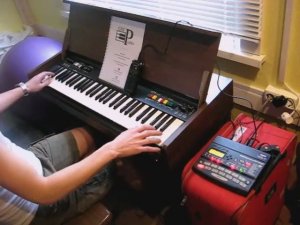 Винтажный орган Yamaha CN-70 - тест звучания