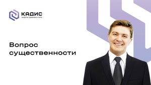 Вопрос существенности