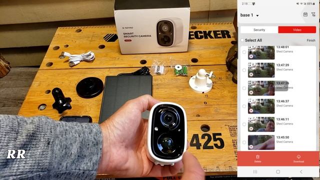 X-Sense 1080p Wireless Smart Security Camera with App. Well built and great Wifi range. смотреть онлайн