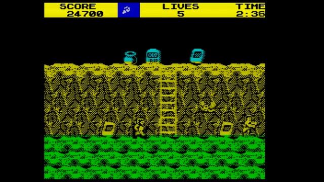 ZX Spectrum Ghosts n Goblins смотреть онлайн