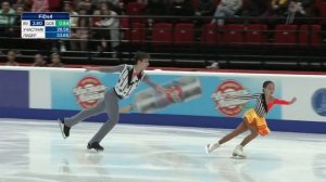 Кира Доможирова - Илья Вегера. Пары. Короткая программа. Юниоры. Омск. Гран-при России II этап