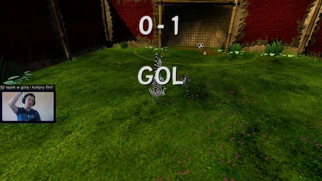 KRÓL JULIAN GRA W PIŁKĘ  GRY MADAGASKAR