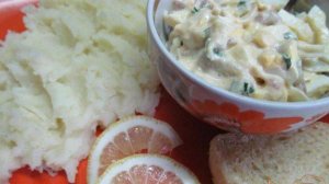 Салат из молока сельди