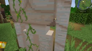 Minecraft_нахождение деревни и продолжение строительства пирамиды Хеопса