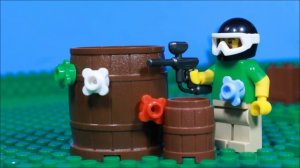 Lego Paintball Battle