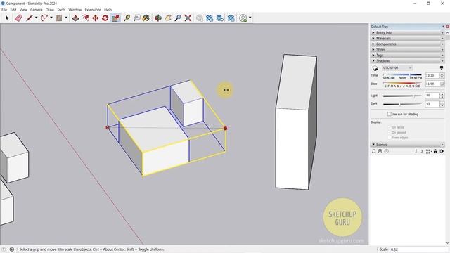 The Scale Tool in Sketchup - All you need to know about Scaling in Sketchup | Sketchup 101