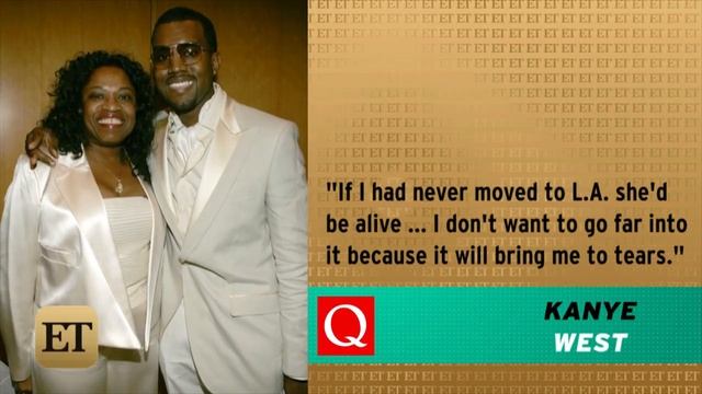 Kanye West Says His Career Caused His Mom's Death смотреть онлайн