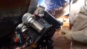 Automatic weld m300c CRC evans minera Escondida proyecto EWS