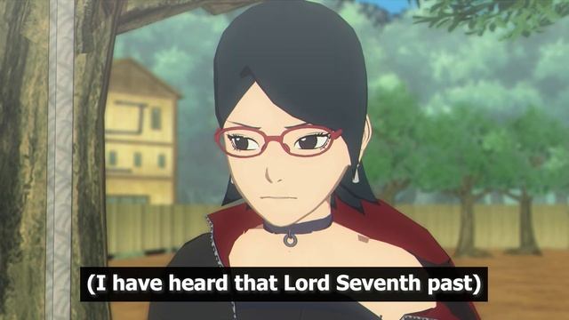 Sarada meets Naruto in the past... смотреть онлайн