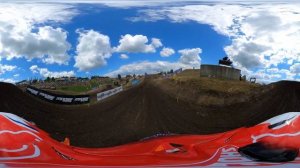 360 GoPro MAX Lap | Liqui Moly MXGP of Germany 2022 #MXGP #Motocross