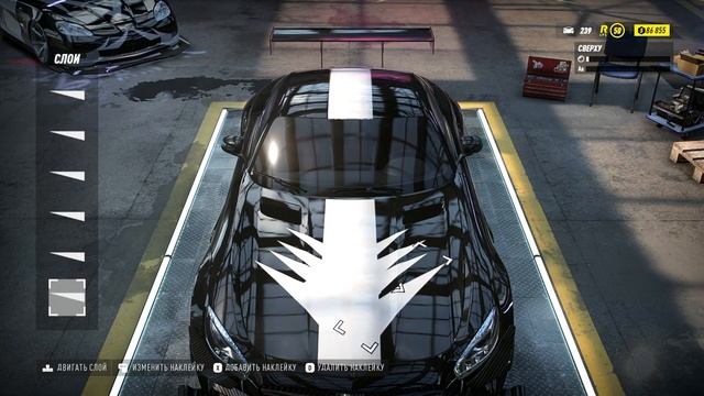 Vinyl for Mercedes Amg Bull beta car (NFS Heat) смотреть онлайн