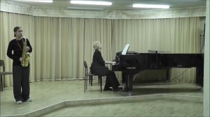 Евдокимова Софья. Концертино. Ж.Б. Сенжеле