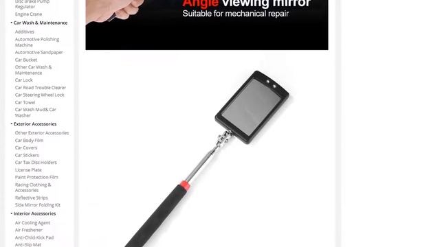 Эндоскоп складной Выдвижной Телескопический зеркало осмотра прочный смотреть онлайн