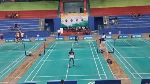 UP State Sub-Junior Badminton Tournament, 2023 | Semifinal | Prabhas V/s. Ismeet (21-14 ,21-15)