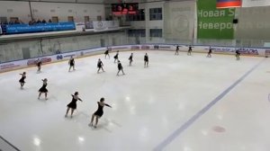 Команда Жемчужина МС г. Тольятти. 3 этап Кубка России по синхронному катанию. 17-18.12.2022