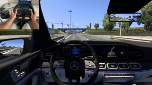 Mercedes-Maybach GLS | Euro Truck Simulator 2 | Logitech G29 Gameplay