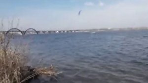 Elf Joker 7   18m    Test нового кайта.  Ветер был 1-8 м/с