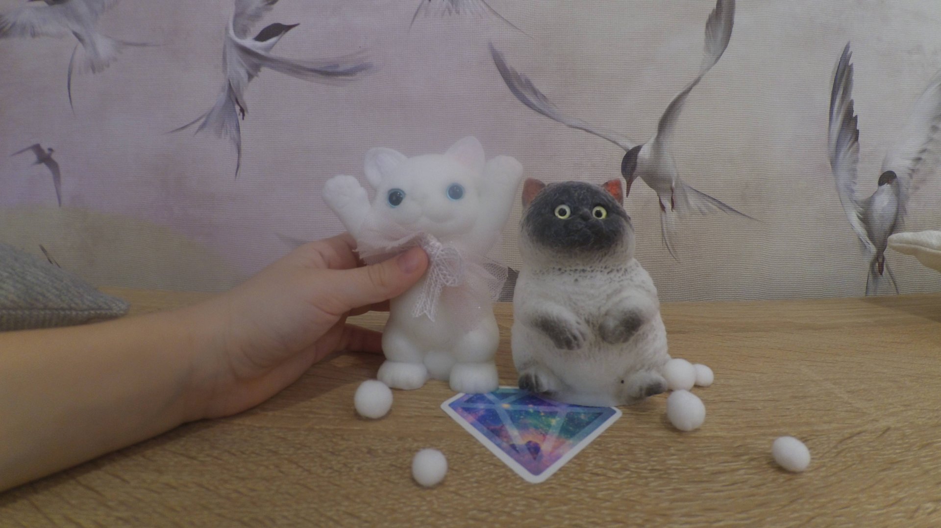 Распаковка таба котиков без этикеток