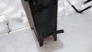 печь для палатки вертикальная