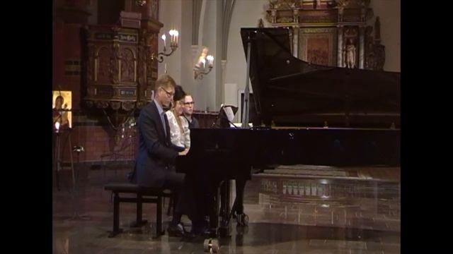 Mozart - Sonata D-major KV 381 for piano four hands Duo Ibérer & Undrén смотреть онлайн
