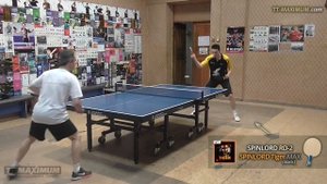 Топспин слева со стола