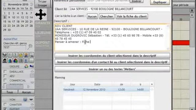 logiciel MFV planification