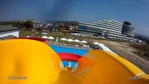 Жёлтая аквагорка в Раймар.