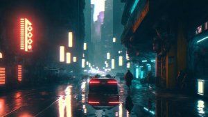 CYBERPUNK TRAILS  Future City Ambient Music  Blade Runner Inspired