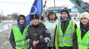 Прекрасных женщин с 8 марта поздравили сотрудники ГАИ (06.03.2025)