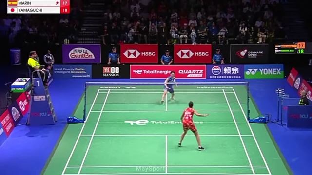 Badminton Akane Yamaguchi (JPN) vs (ESP) Carolina Marin Womens Singles