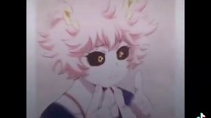 mina Ashido edit My héroe academia